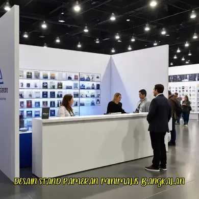 Desain Stand Pameran Minimalis Bangkalan